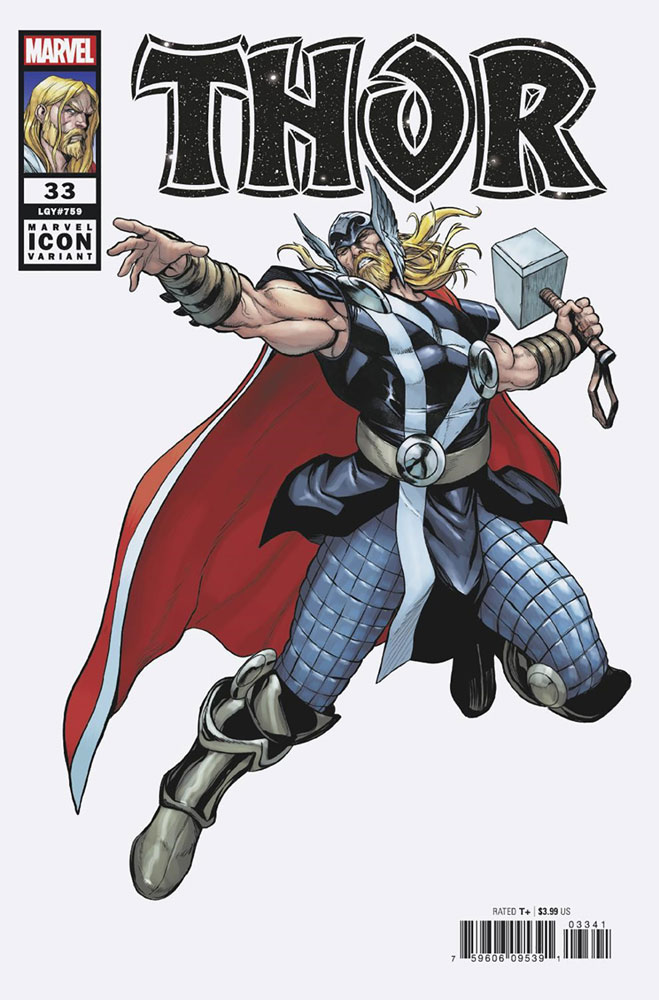 Image: Thor #33 (variant Marvel Icon cover - Caselli) - Marvel Comics