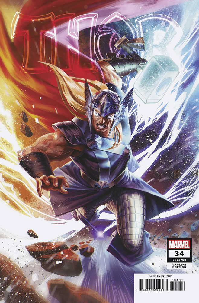Image: Thor #34 (variant cover - Matteus Manhanini) - Marvel Comics