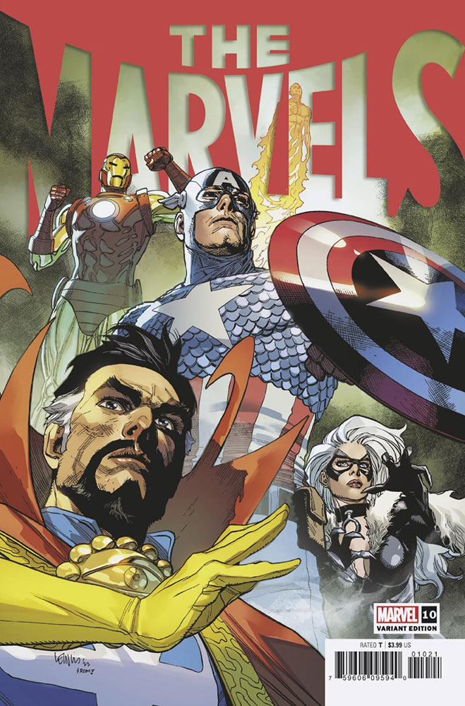 Image: The Marvels #10 (incentive 1:25 cover - Yu)  [2022] - Marvel Comics