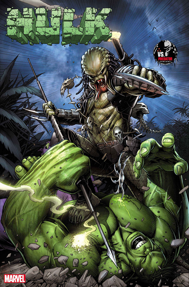 Image: Hulk #9 (variant Predator cover - Keown)  [2022] - Marvel Comics