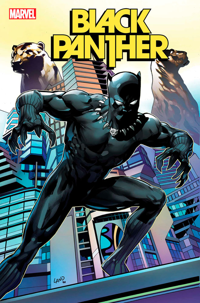Image: Black Panther #5 (variant cover - Land)  [2022] - Marvel Comics