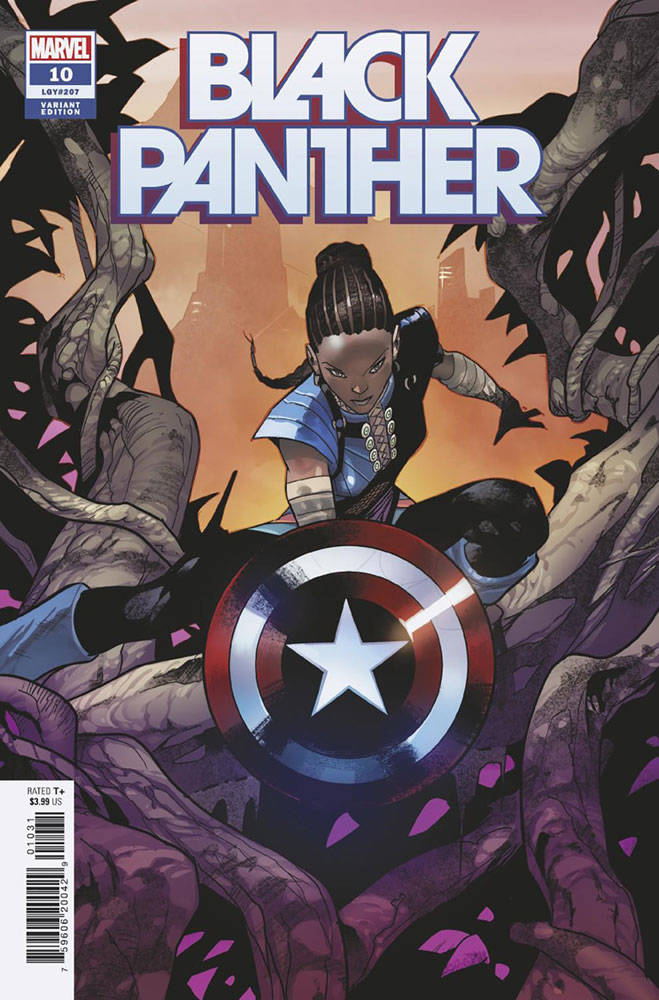 Image: Black Panther #10 (variant cover - Sway)  [2022] - Marvel Comics