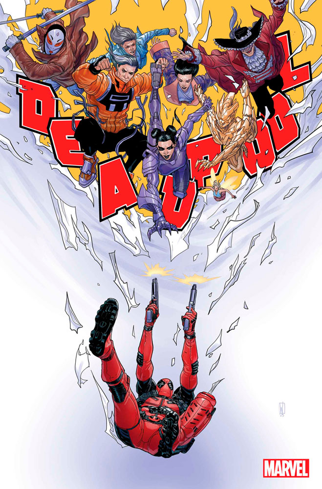 Image: Deadpool #10 (variant cover - Pete Woods) - Marvel Comics