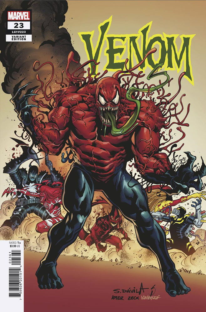 Image: Venom #23 (variant Homage cover - Sergio Davila) - Marvel Comics