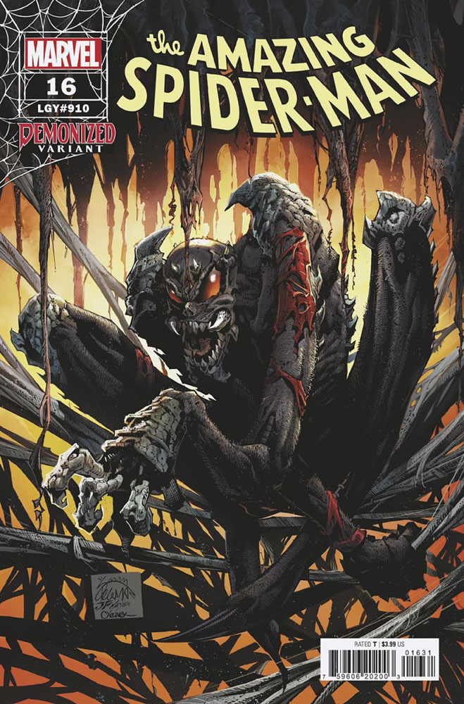 Image: Amazing Spider-Man #16 (variant Demonized cover - Stegman) - Marvel Comics