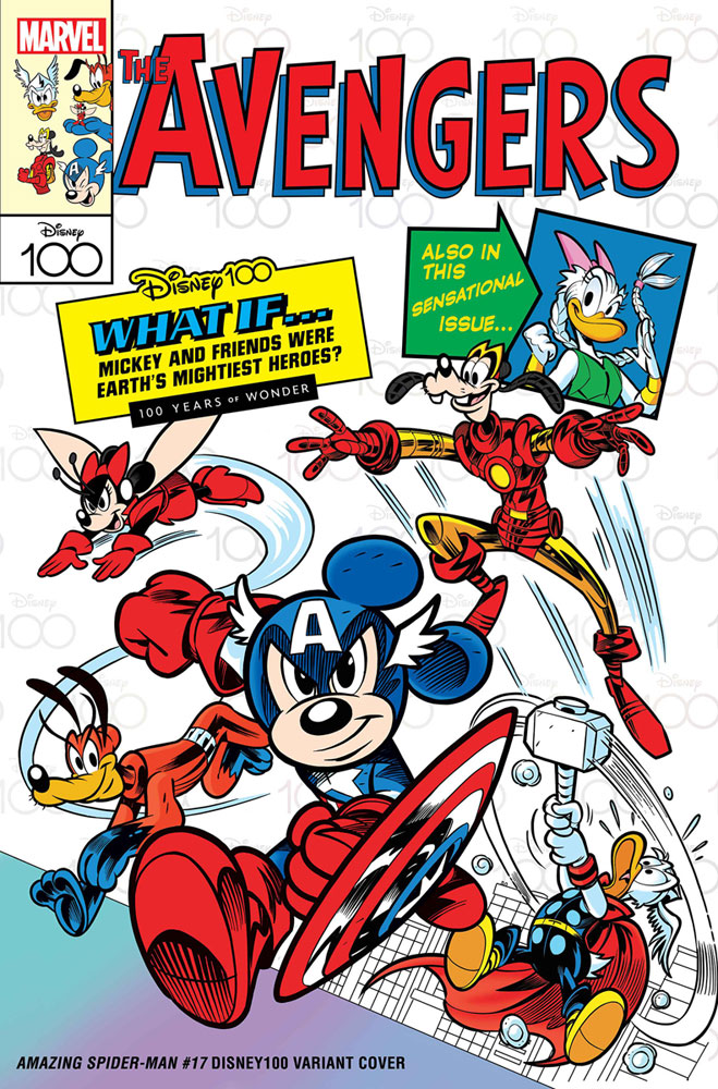 Image: Amazing Spider-Man #17 (variant Disney100 cover - Pastrovicchio) - Marvel Comics