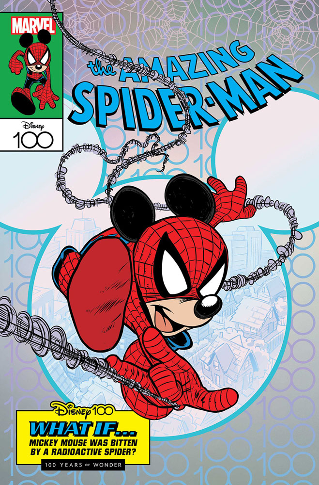 Image: Amazing Spider-Man #35 (variant Disney100 cover - Claudio Sciarrone) - Marvel Comics
