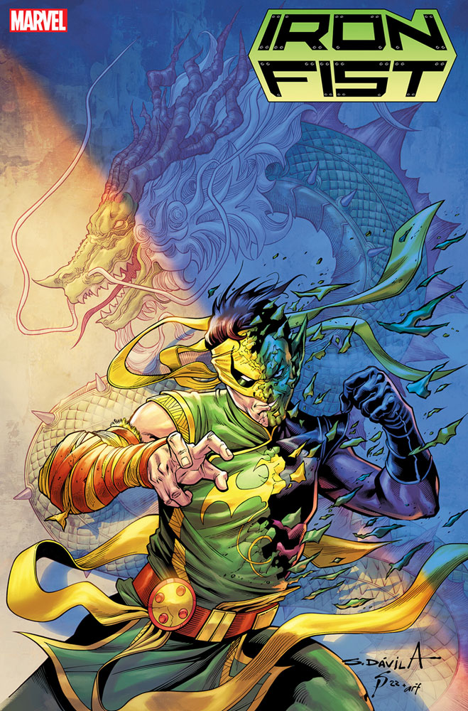 Image: Iron Fist #4 (variant Skrull cover - Davila)  [2022] - Marvel Comics