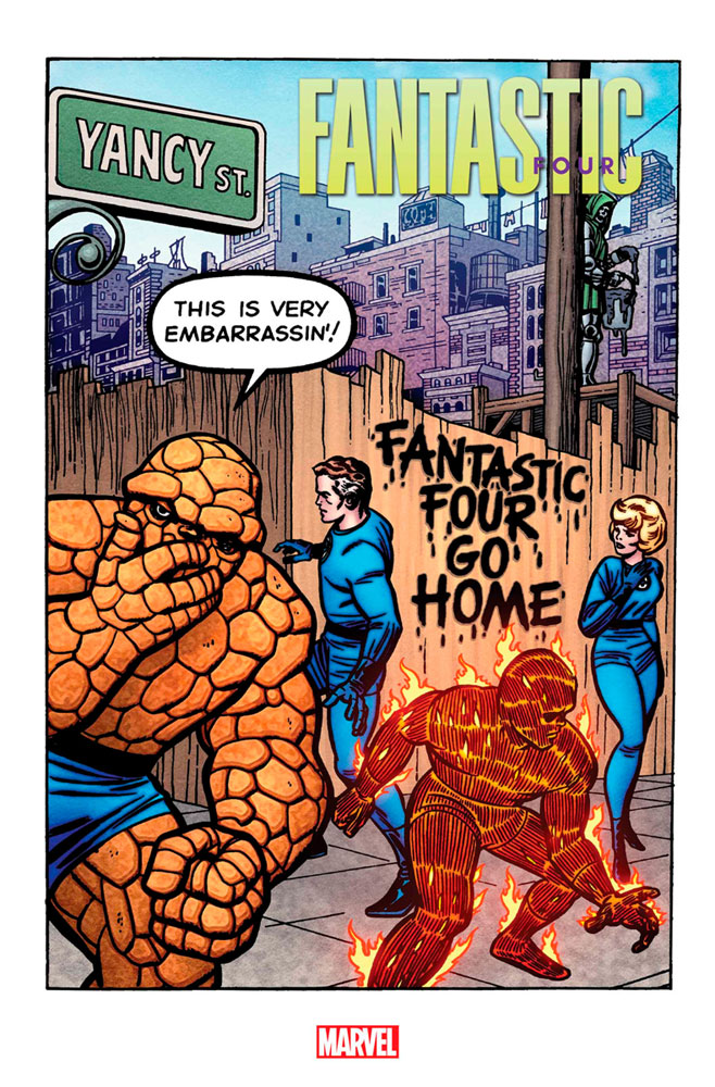 Image: Fantastic Four #7 (incentive 1:25 Hidden Gem cover - Kirby)  [2023] - Marvel Comics