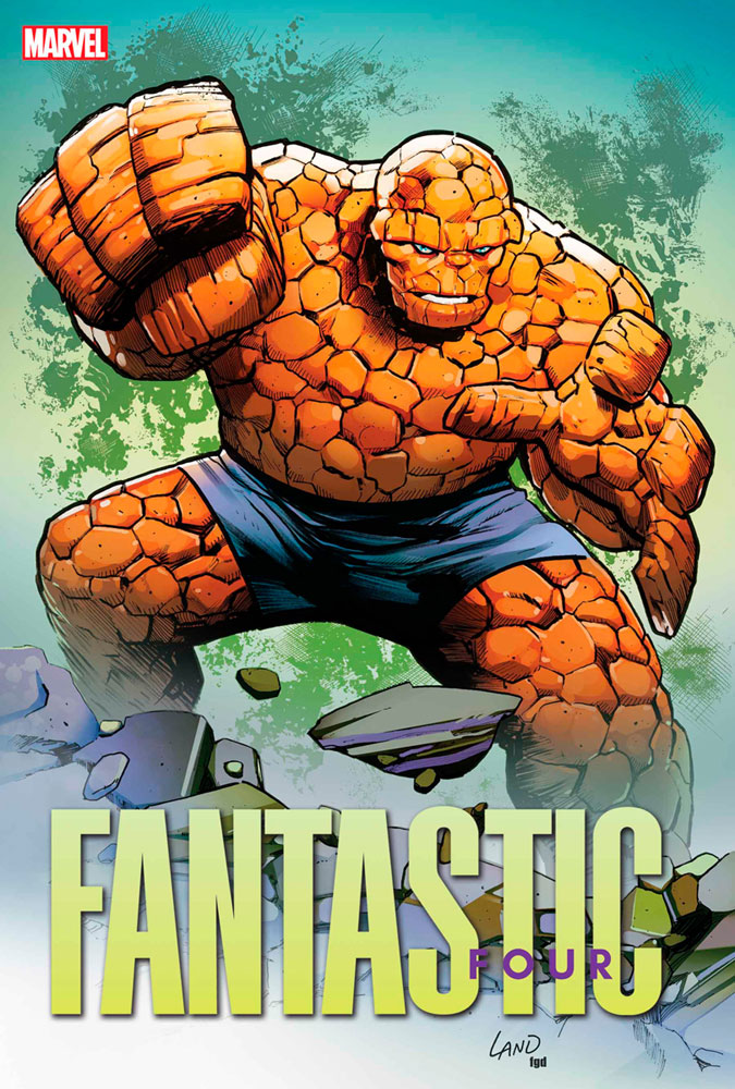 Image: Fantastic Four #7 (variant cover - Land) - Marvel Comics