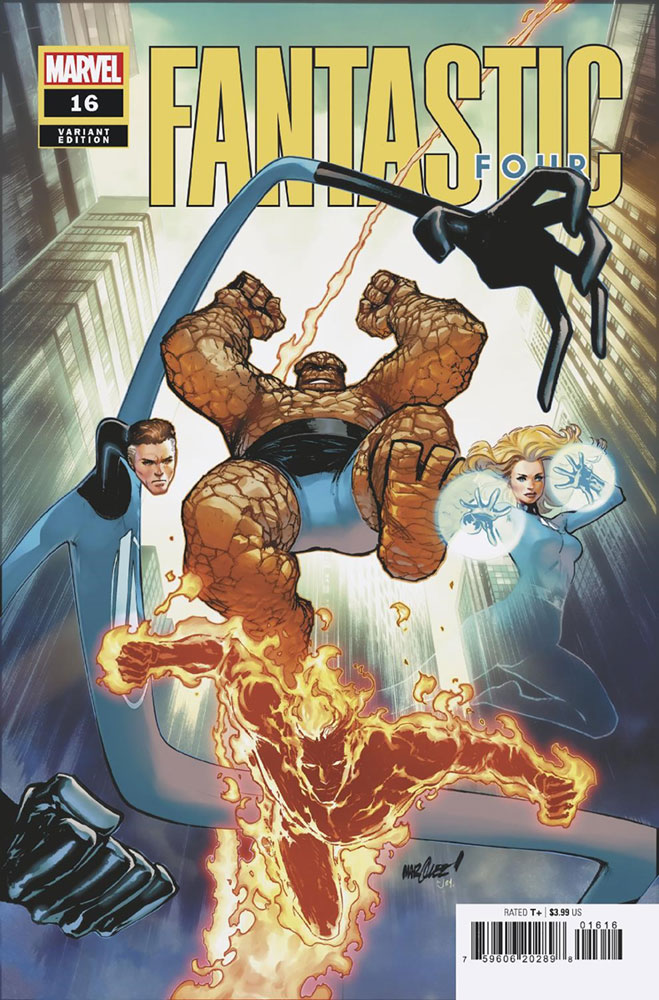 Image: Fantastic Four #16 (incentive 1:25 cover - David Marquez) - Marvel Comics