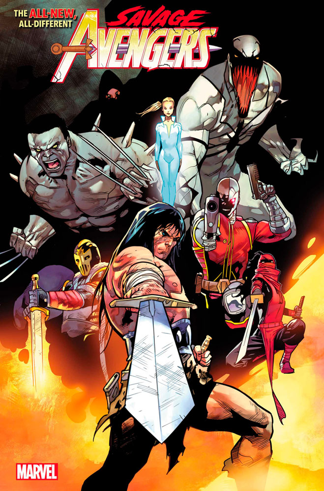 Image: Savage Avengers #1 (incentive 1:25 cover - Bazaldua)  [2022] - Marvel Comics