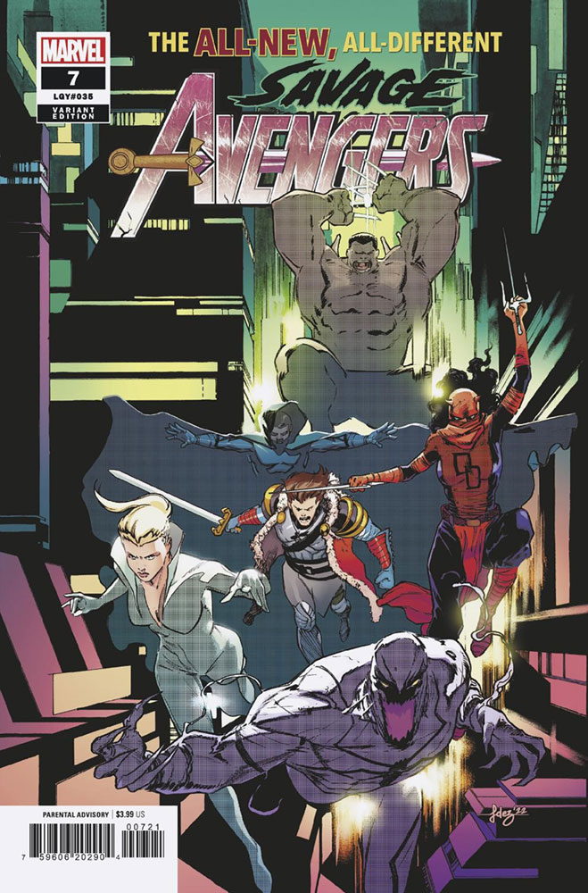 Image: Savage Avengers #7 (variant cover - Fernandez) - Marvel Comics