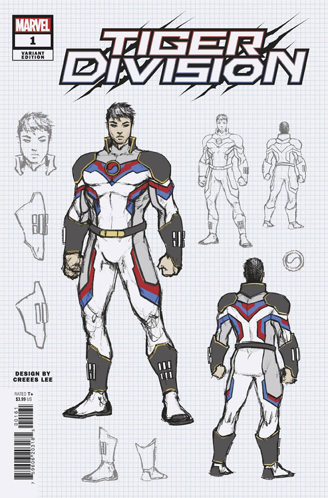 Image: Tiger Division #1 (incentive 1:10 Design - Creees Lee)  [2022] - Marvel Comics
