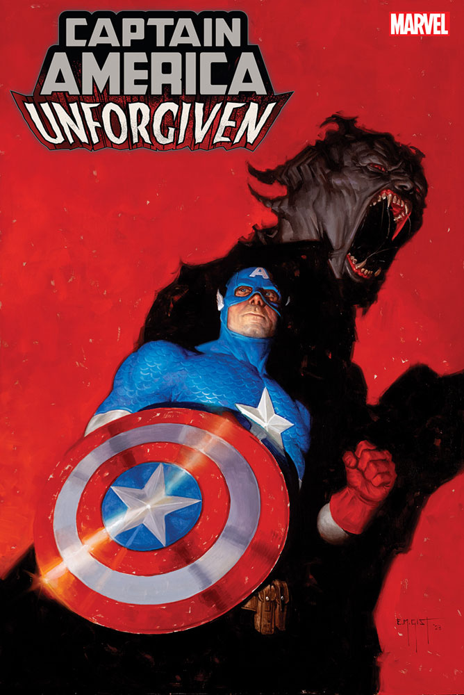 Image: Captain America: Unforgiven #1 (variant cover - Gist) - Marvel Comics