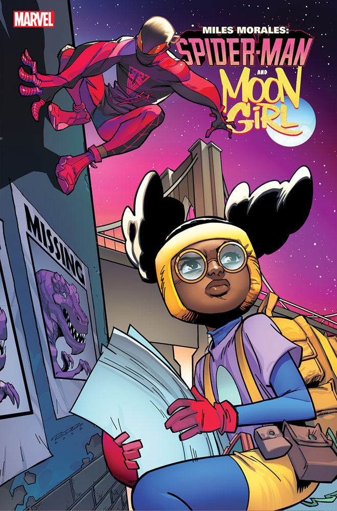 Image: Miles Morales & Moon Girl #1 (incentive 1:25 - Randolph Connect)  [2022] - Marvel Comics