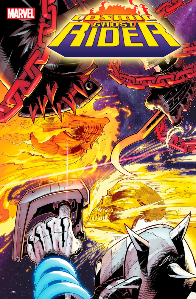 Image: Cosmic Ghost Rider #4 (variant cover - Gerardo Sandoval) - Marvel Comics
