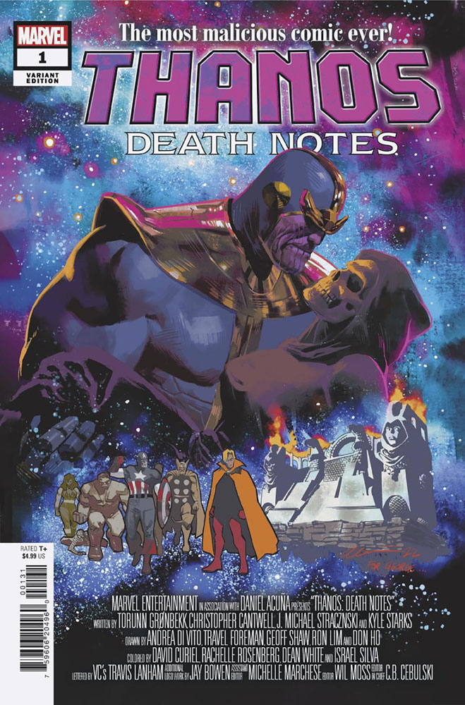 Image: Thanos: Death Notes #1 (variant cover - Acuna) - Marvel Comics