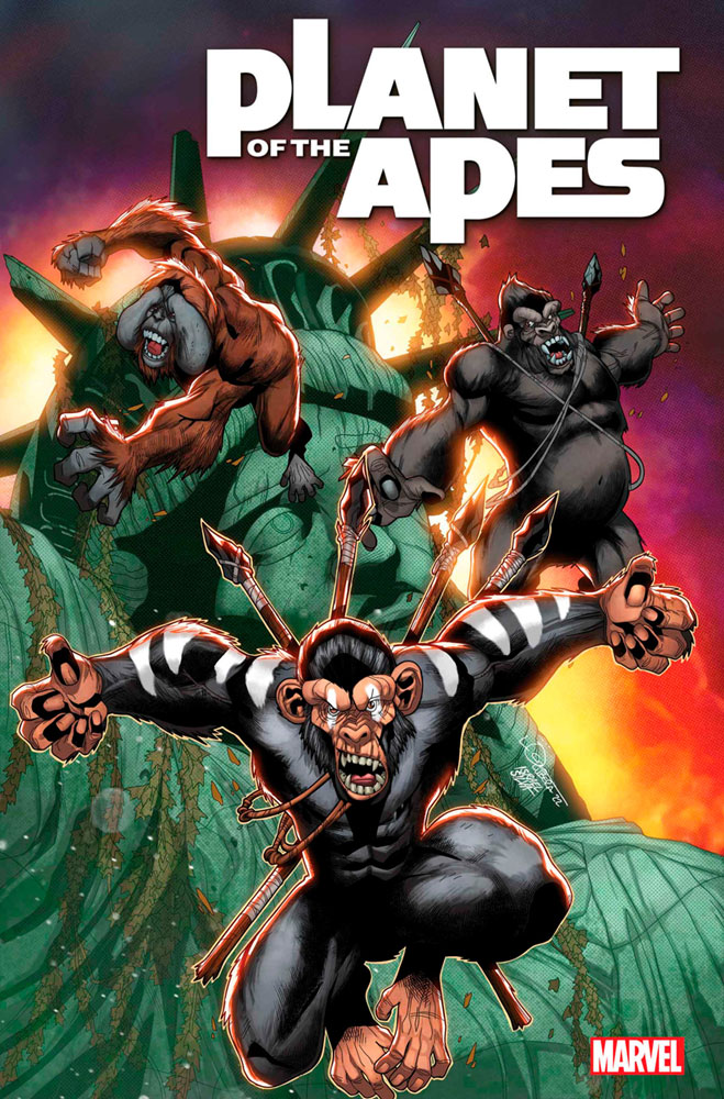 Image: Planet of the Apes #1 (variant cover - Lubera) - Marvel Comics