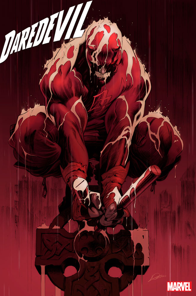 Image: Daredevil #1 (variant foil cover - Alex Lozano) - Marvel Comics