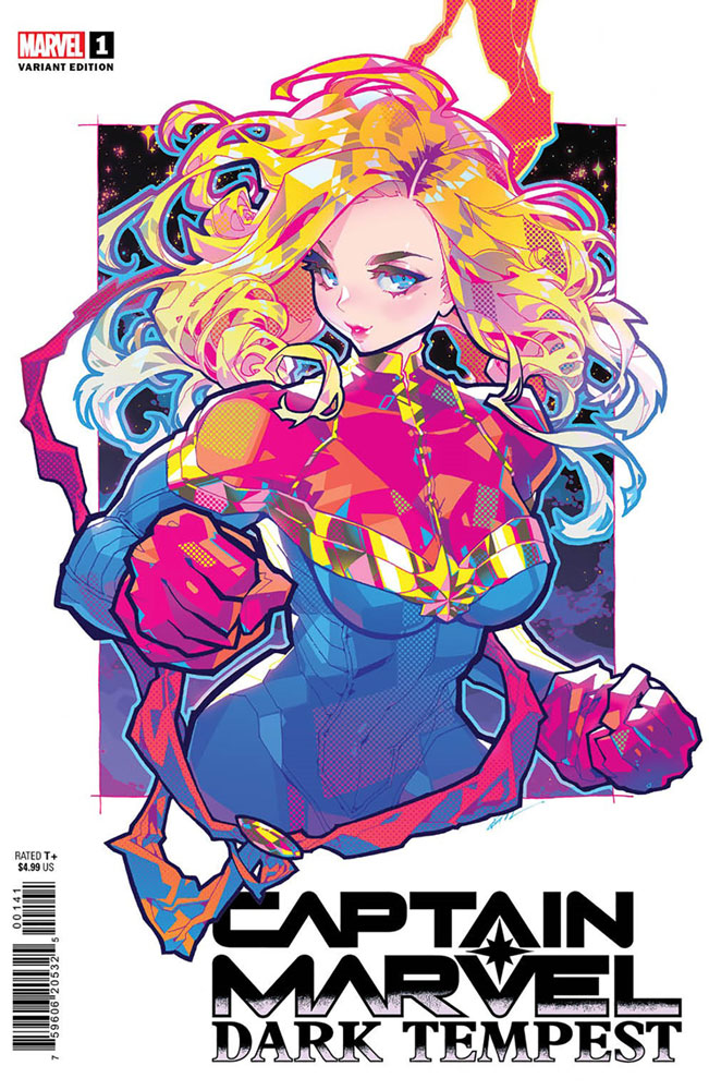 Image: Captain Marvel: Dark Tempest #1 (variant cover - Rose Besch)  [2023] - Marvel Comics