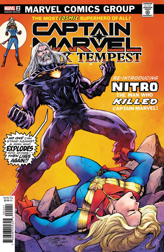 Image: Captain Marvel: Dark Tempest #2 (variant cover - Ron Lim) - Marvel Comics