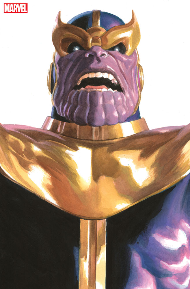 Image: Warlock: Rebirth #1 (variant Timeless Thanos cover - Alex Ross virgin) - Marvel Comics