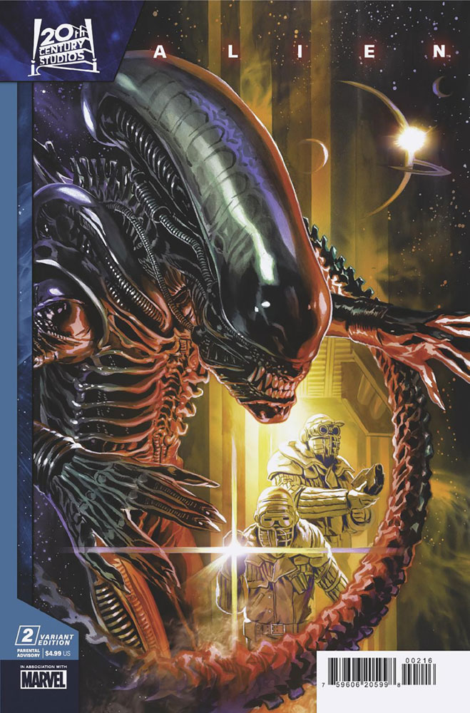 Image: Alien #2 (incentive 1:25 cover - Massafera)  [2023] - Marvel Comics