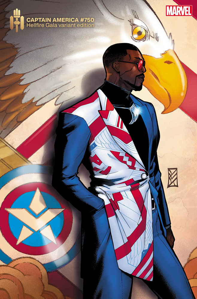 Image: Captain America #750 (variant Hellfire Gala cover - CF Villa) - Marvel Comics