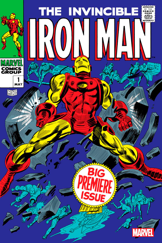 Image: Iron Man #1  [Facsimile edition] - Marvel Comics