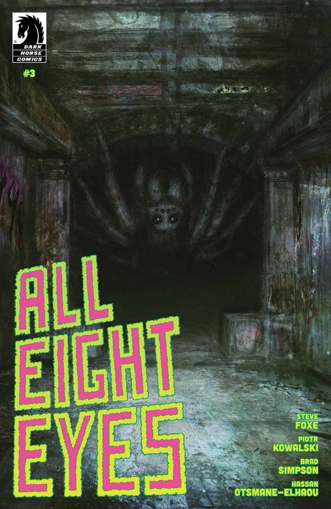 Image: All Eight Eyes #3 (cover B - Romero) - Dark Horse Comics