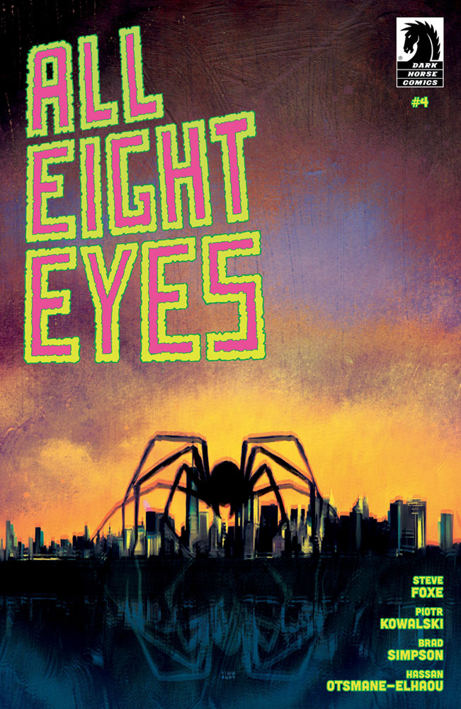 Image: All Eight Eyes #4 (cover B - Simmonds) - Dark Horse Comics