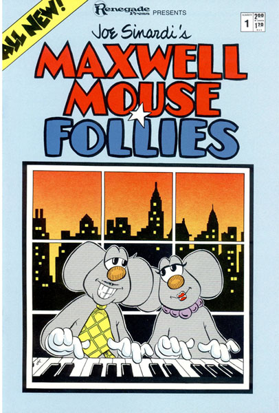 Image: Maxwell Mouse Follies #1 - Renegade Press