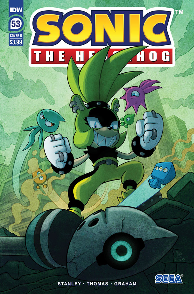 Image: Sonic the Hedgehog #53 (cover B - Bulmer) - IDW Publishing