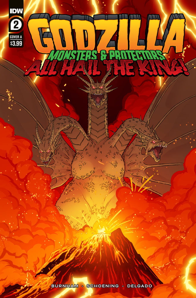 Image: Godzilla: Monsters & Protectors - All Hail King #2 (cover A - Schoening)  [2022] - IDW Publishing