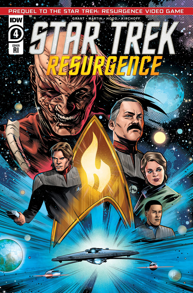 Image: Star Trek: Resurgence #4 (cover C incentive 1:10 - Hernandez)  [2023] - IDW Publishing