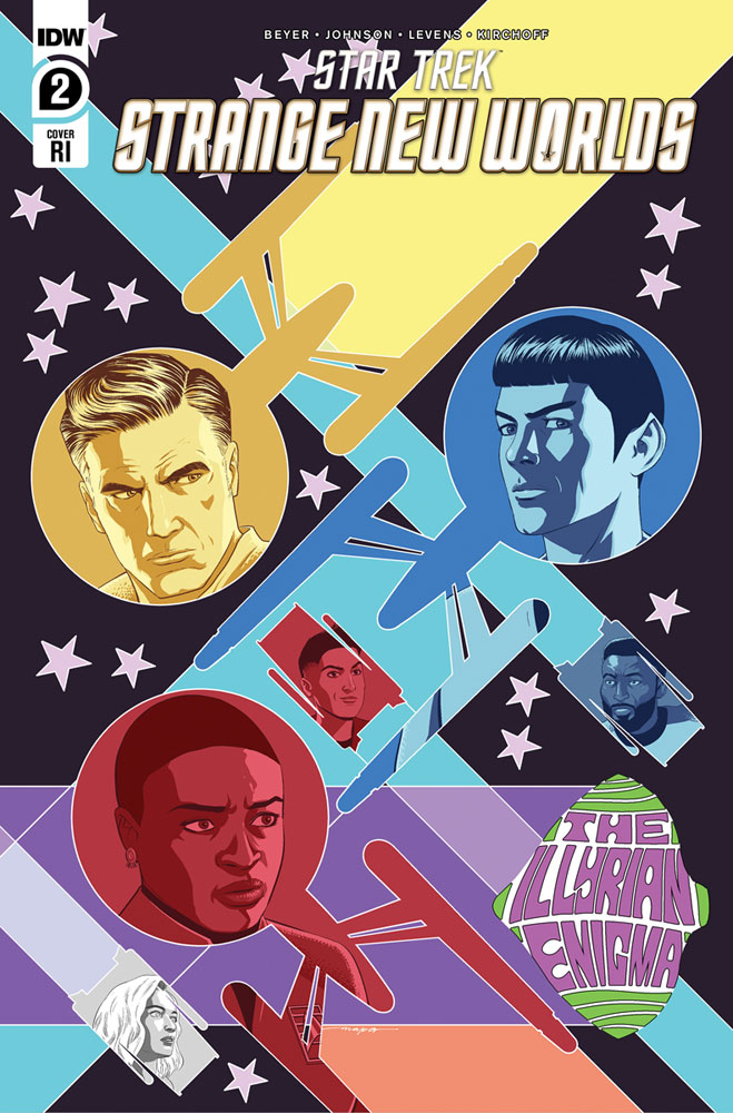 Image: Star Trek: Strange New Worlds - The Illyrian Enigma #2 (cover D incentive 1:25 - Mapa)  [2023] - IDW Publishing