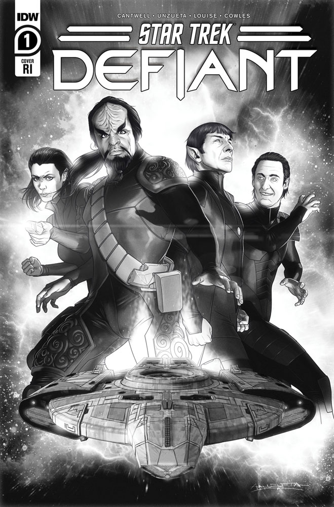 Image: Star Trek: Defiant #1 (cover G incentive 1:25 - Angel Unzueta)  [2023] - IDW Publishing