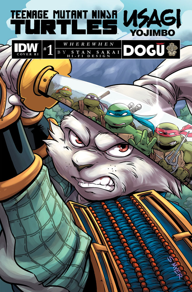Image: Teenage Mutant Ninja Turtles / Usagi Yojimbo: Wherewhen #1 (cover D incentive 1:10 - TBD)  [2023] - IDW Publishing