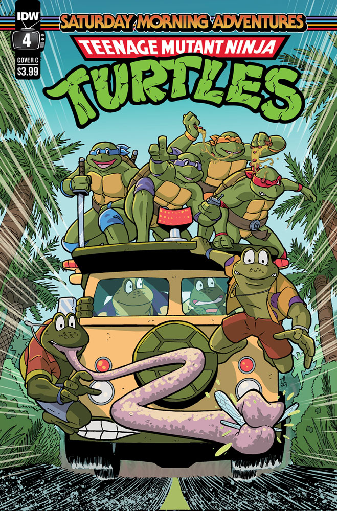 Image: Teenage Mutant Ninja Turtles: Saturday Morning Adventures [2023] #4 (cover C - Hymel) - IDW