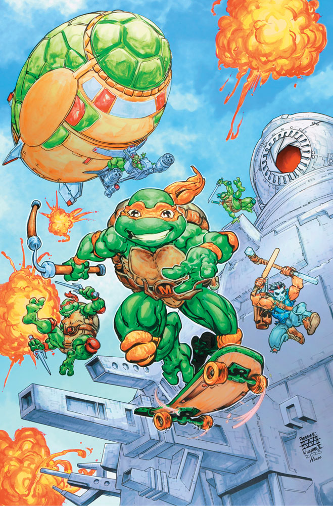 Image: Teenage Mutant Ninja Turtles: Saturday Morning Adventures [2023] #4 (cover E incentive 1:25 - Williams FA) - IDW