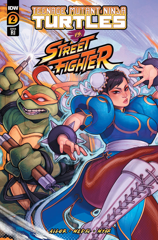 Image: Teenage Mutant Ninja Turtles vs. Street Fighter #2 (cover E incentive 1:50 - TBD) - IDW Publishing