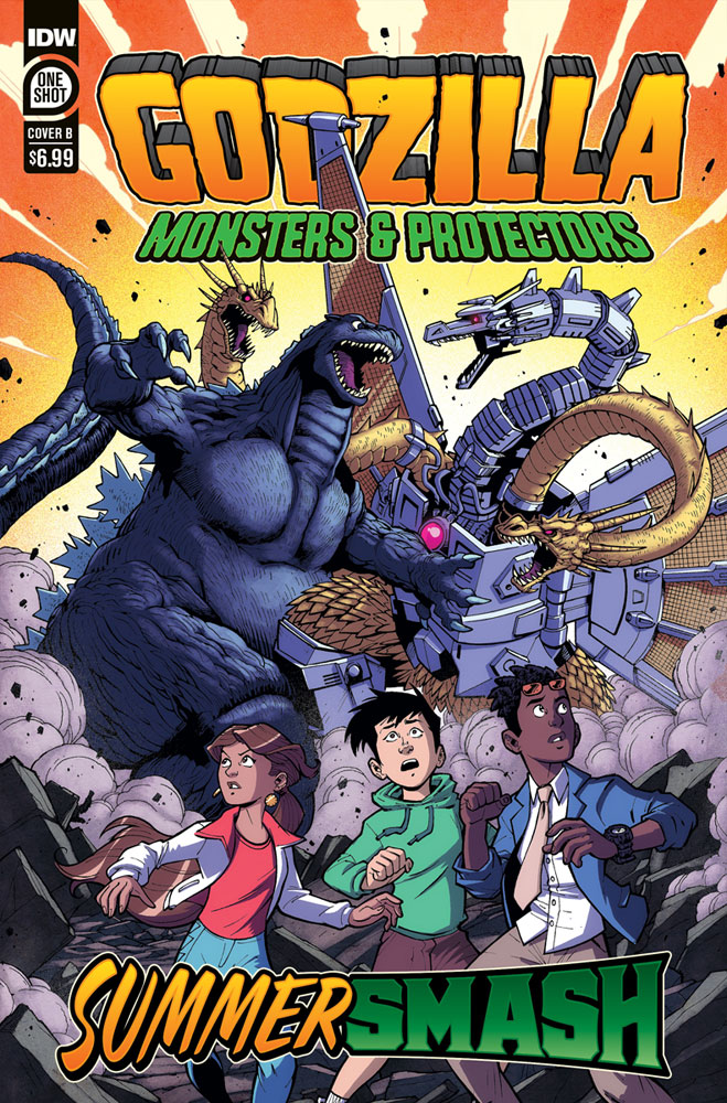 Image: Godzilla: Monsters & Protectors - Summer Smash One-Shot #1 (cover B - Lawrence) - IDW Publishing