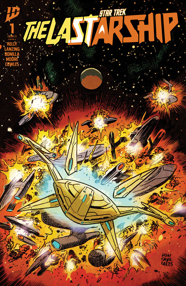 Star Trek: The Last Starship #1 (cover A - Francavilla