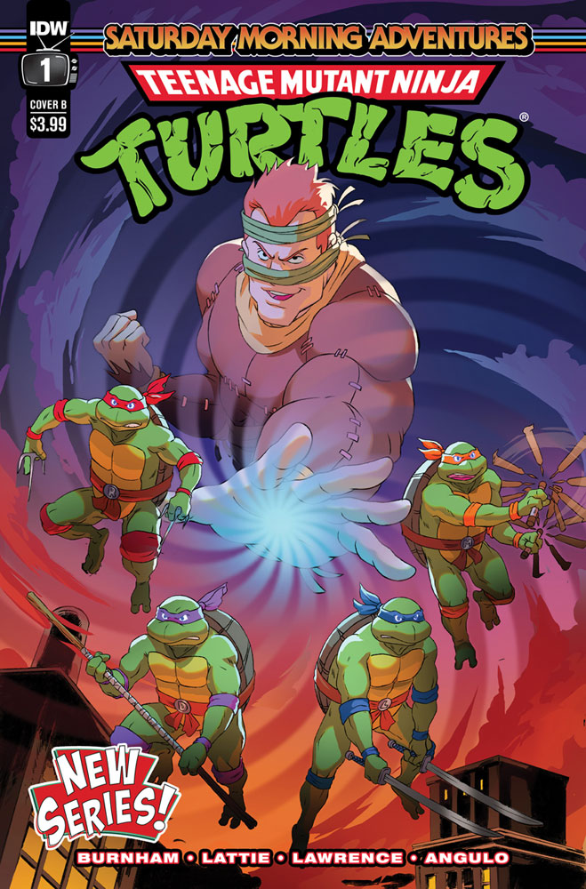 Image: Teenage Mutant Ninja Turtles: Saturday Morning Adventures Continued #1 (cover B - Eastman) - IDW Publishing