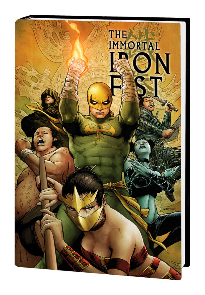 Image: Immortal Iron Fist: Immortal Weapons Omnibus Vol. 01 HC  (variant DM cover - Patrick Zircher) - Marvel Comics