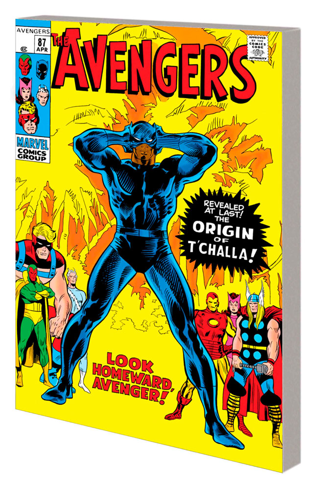Image: Mighty Marvel Masterworks Black Panther Vol. 02: Look Homeward SC  (variant DM cover - John Buscema) - Marvel Comics