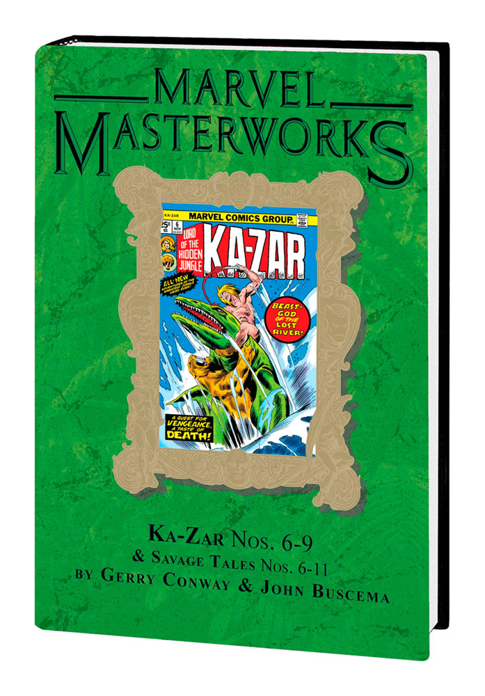 Image: Marvel Masterworks Vol. 336: Ka-Zar Nos. 6-9 & Savage Tales Nos. 5-11 HC  - Marvel Comics