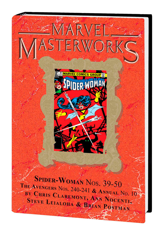 Image: Marvel Masterworks Spider-Woman Vol. 04 HC  (variant DM cover - Steve Leialoha) - Marvel Comics