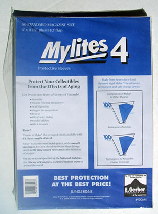 Image: Mylites4 Sleeves: Magazine Size  (50) (JUN058068) - 